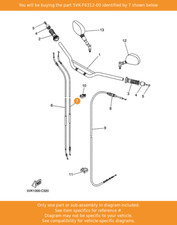 YAMAHA Cable, Throttle 2