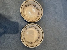 Royal Doulton Harvest Garland Lambethware Small Bowl x 2 Excellent Condition