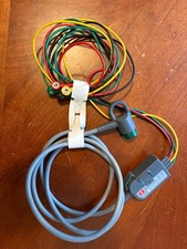 LIFEPAK 12 3 LEAD ECG CABLE MONITOR USED TESTED