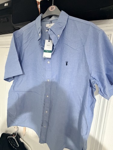 Next men blue short sleeve - short,