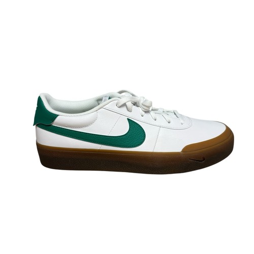 Nike court shot white green - nike,