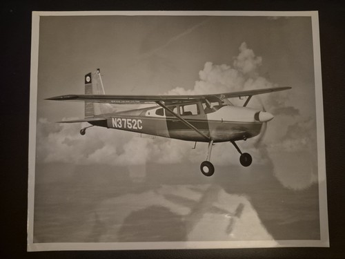 Cessna 180 8x10 black - 8x10, and