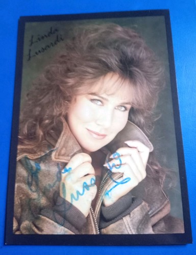 Linda lusardi signed - lusardi, 8x6
