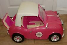 Our Generation OG Pink Retro Cruiser Dolls Car Lights & Radio