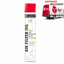 Ipone Motorcycle Air Filter Oil Aerosol Can Bottle Spray 750ml
