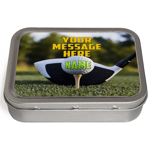 Personalised tobacco tin - personalised,