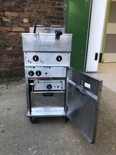 Valentine V400 Electric fryer, single tank 2x baskets. three  Phase,