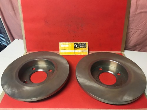 Front brake discs rhiag breco - brake,