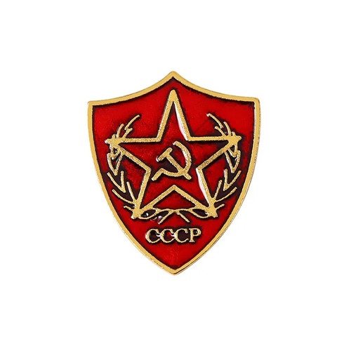 Cccp rocket pin badge - rocket,