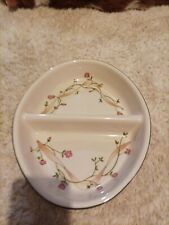 Cloverleaf Pottery Divided Dish 11inches