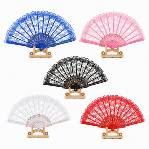 Lace silk folding - silk,