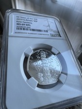 2019 Kew Garden 50p Bunc 250th