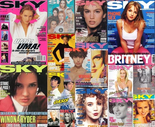 Sky magazine 1988 - magazine, 2000
