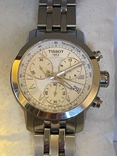 Tissot Tachymeter Mens Watch with box, booklets, pouch and cover. Working