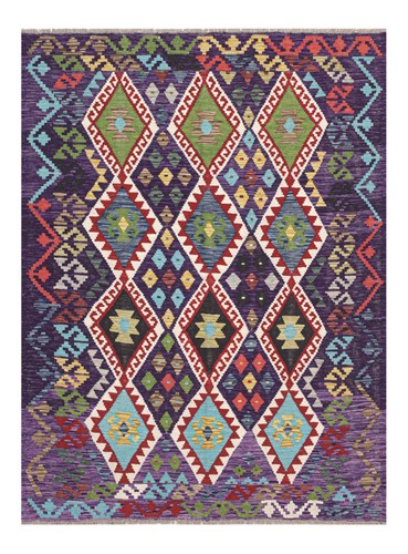 Handmade afghan pure wool - pure,