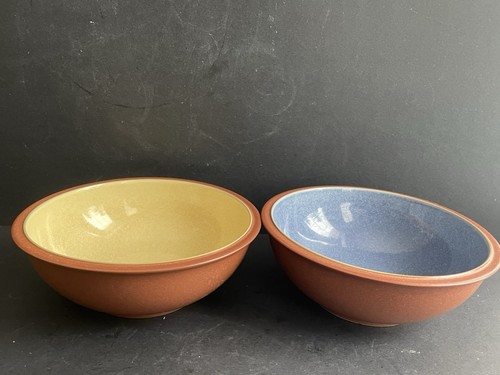 Denby juice blue and yellow - juice,