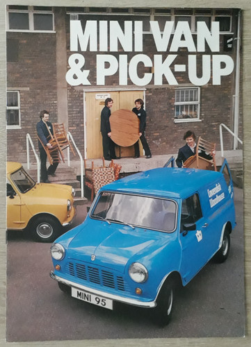 Mini van pick up - bl, brochure