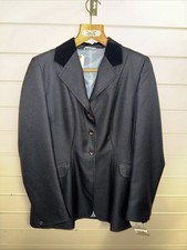 Ladies Show Jumping Jacket - Saddle Master - 40” - Navy - Y613