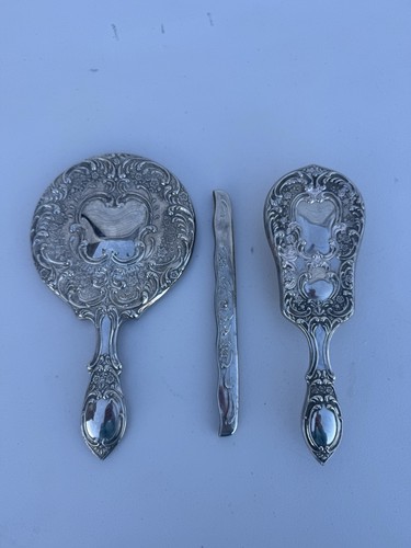 Vintage ornate silver - vintage, plated