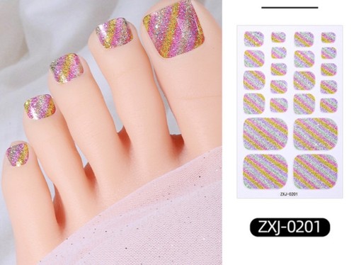 Toe nail wraps - wraps, and