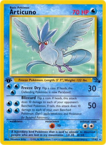 Articuno - , (17)