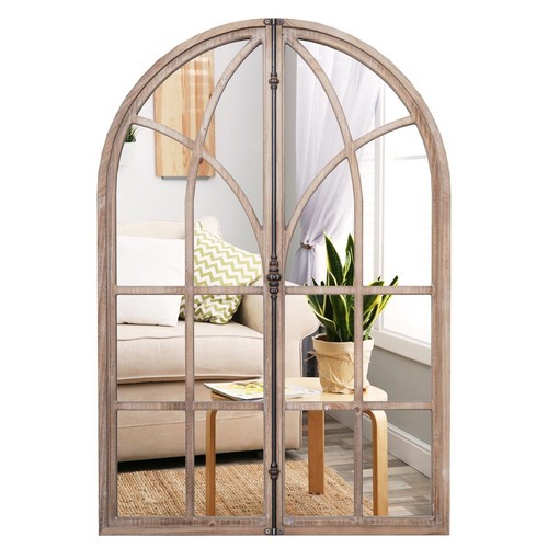 Arched window like wooden - window-like,