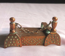 Arts & Crafts Copper Fire Dogs