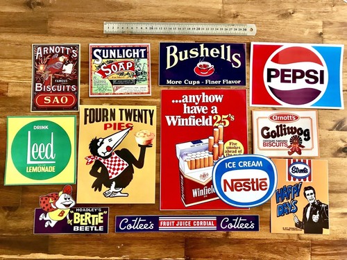 Milk bar stickers signs retro - milk,