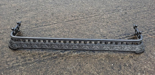 Victorian cast iron fire - victorian,