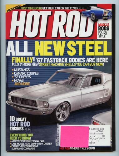 Hot rod magazine - hot, '67