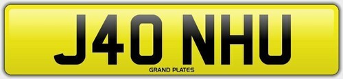 John jonny number plate - john,