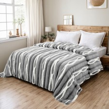 Luxury Thick Faux Fur Throw Blanket Super Heavy Warm Cozy Blankets Shaggy Throw