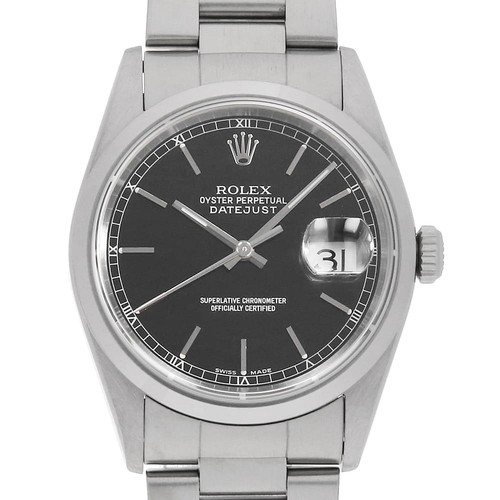 Rolex datejust 16200 black - datejust,