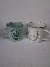 Enamel Garden Mugs Head