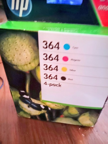 364 ink cartridges - hp,