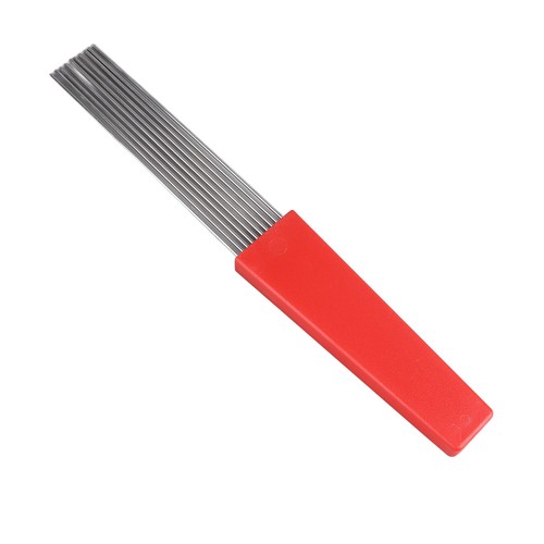 Guiro brush stainless steel - brush,