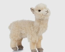 Cuddly Living Nature Alpaca Plush 25cm Soft Toy Nature Pet Gift