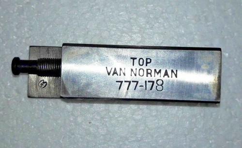 Van norman boring - norman, tool