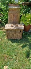 Vintage Basket. 1930's French Fishing / Picnic Basket.