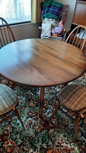 Ercol drop leaf dining - ercol, table