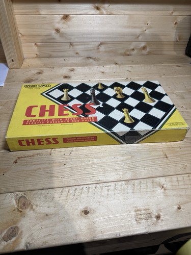 Vintage spear games chess - games,