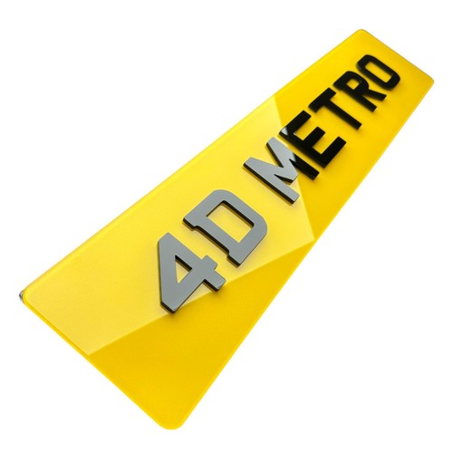 Metro number plates irish - 4d,