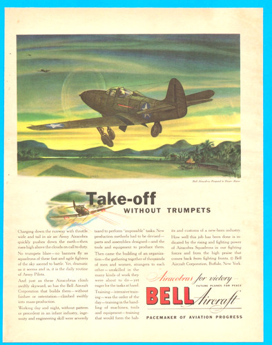 Bell aircraft fighter plane - bell,