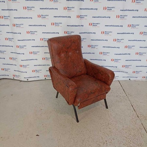 Vintage skai armchair - skai,