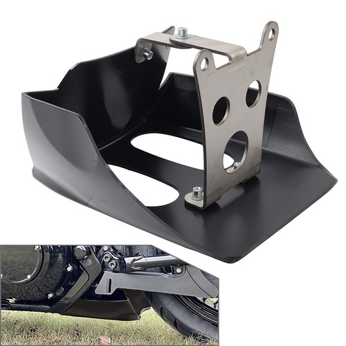 Frame chin spoiler cover - chin, black