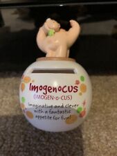 Dino Mates IMOGEN Dinosaur Money Jar Bank 10cm Box Pot VGC Dinomates