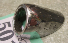 Late Morris Minor wiper wheel box chrome escutcheon/embellisher