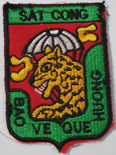 Tiger Force Rangers - Elite Recon - Vietnam War Patch Badge. Mike Force