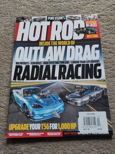 Hot rod magazine october - magazine, 2019