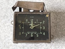 VINTAGE CLASSIC CAR CLOCK    JAEGER  -60 X 40 X 50  MM  -SPARES REPAIR